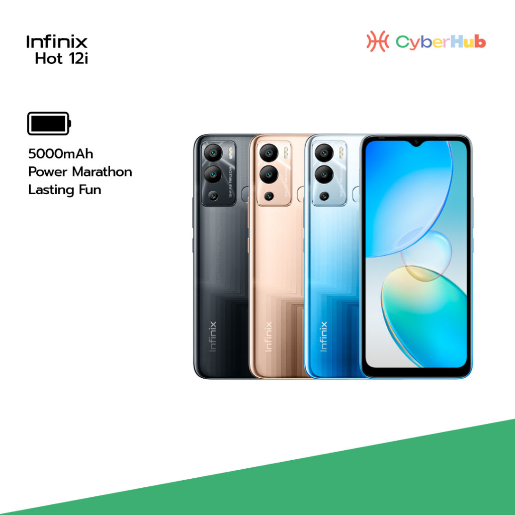 CYBERHUB Infinix Hot 12i 4GB+64GB