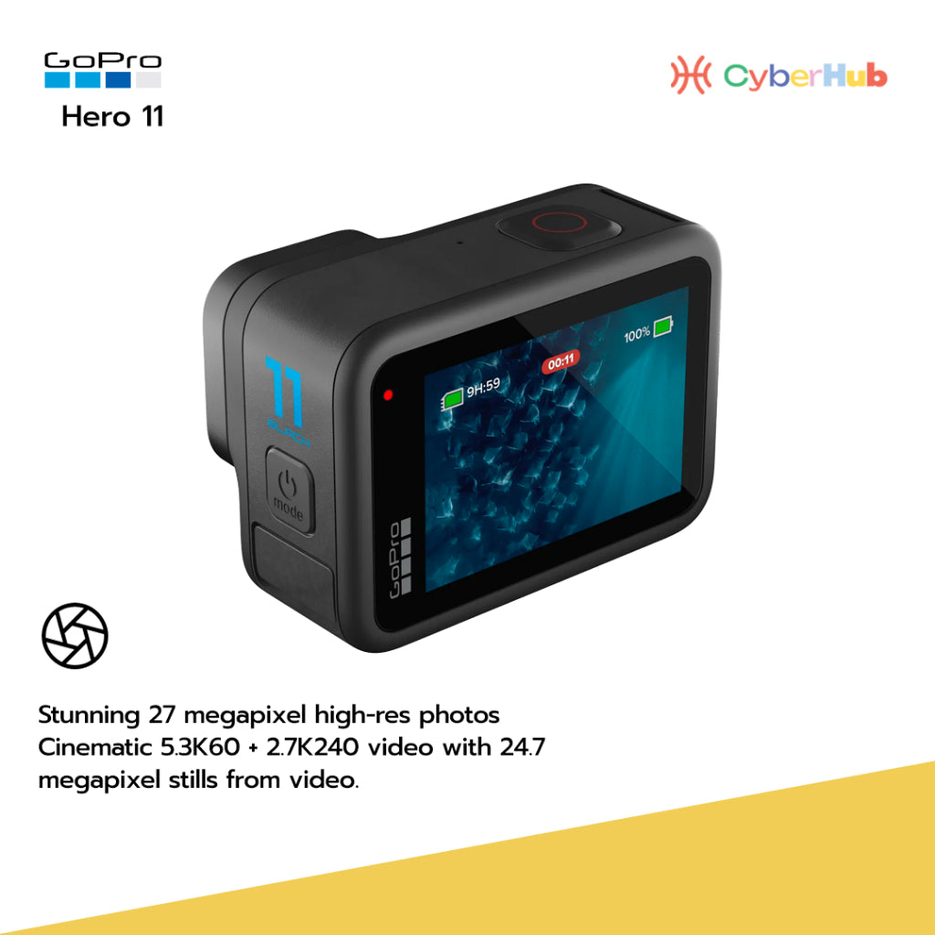 CYBERHUB GoPro Hero 11 Action Camera