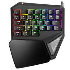 CYBERHUB DELUX T9 Plus Gaming Mechanical Keypad / RGB Backlight / USB Only - Black