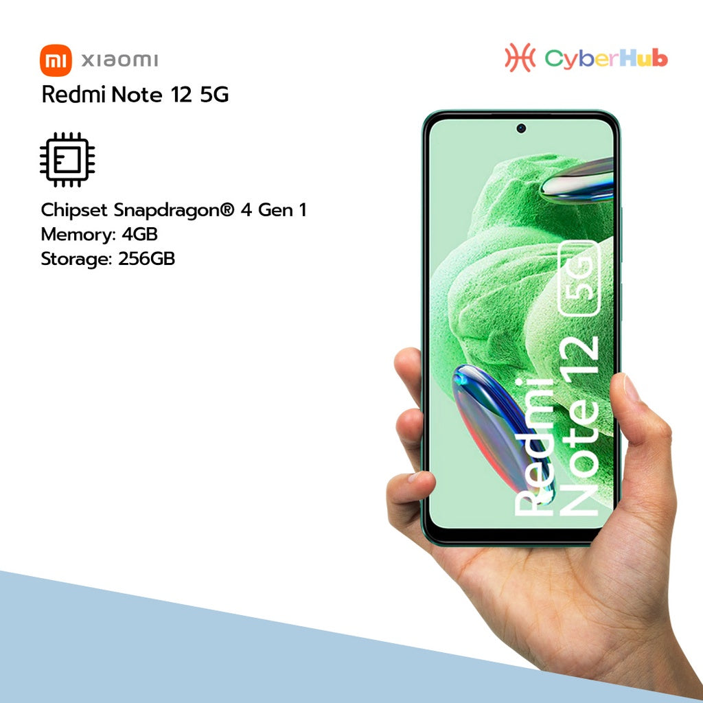 CYBERHUB XIAOMI Redmi Note 12 5G (8GB/256GB)