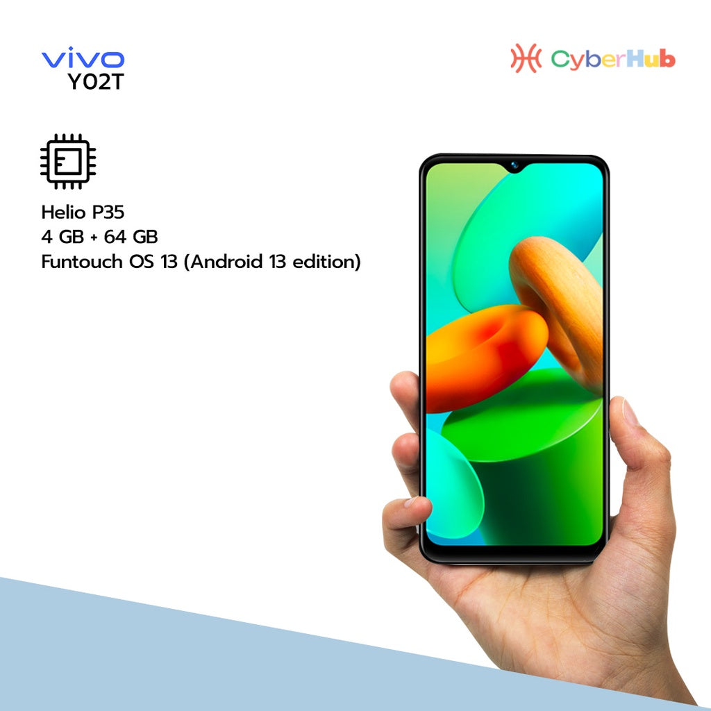 CYBERHUB Vivo Y02T (4GB/64GB)