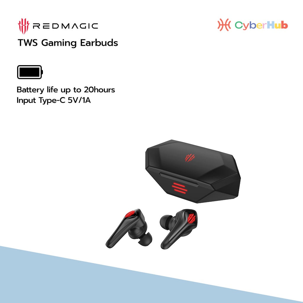 CYBERHUB Nubia TWS Gaming Earbuds