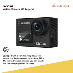 CYBERHUB SJCAM Action Camera SJ6 Legend